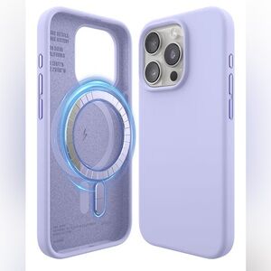 NWT Elago iPhone 15 Pro Silicone MagSafe Case in Purple